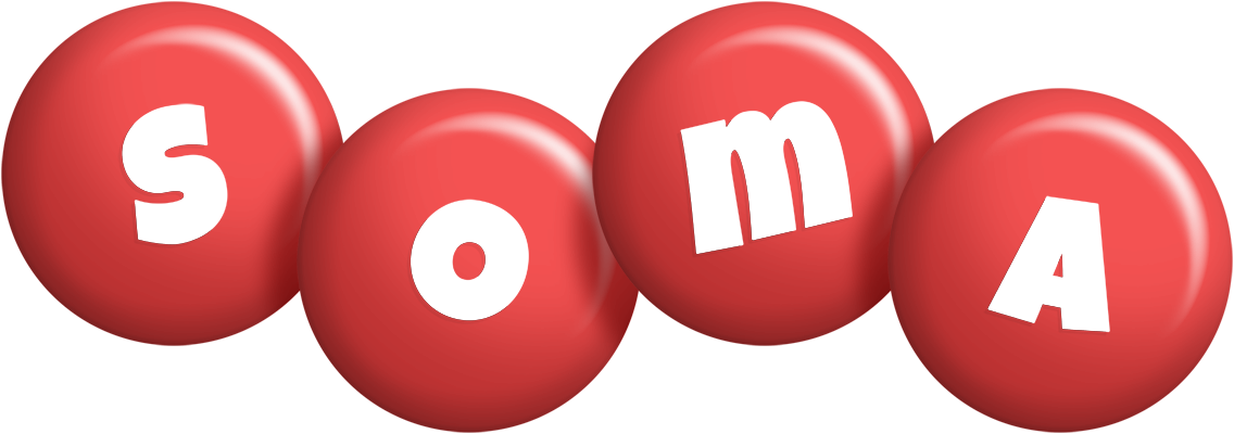 Soma candy-red logo