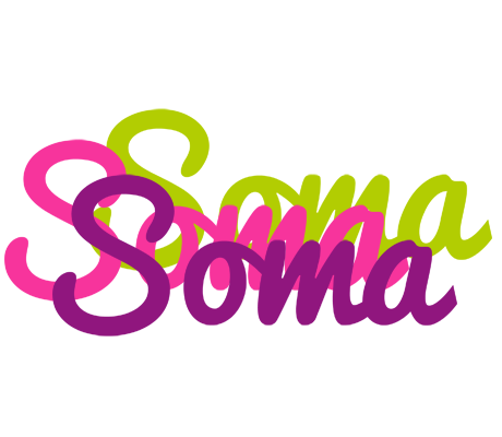 Soma flowers logo