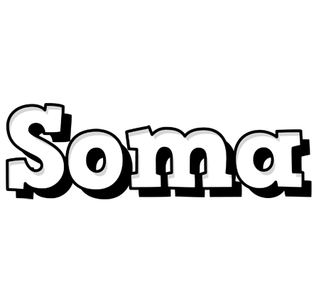 Soma snowing logo