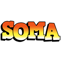 Soma sunset logo