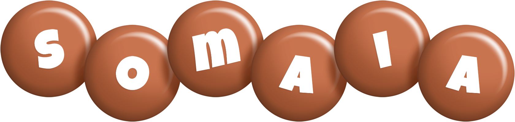 Somaia candy-brown logo