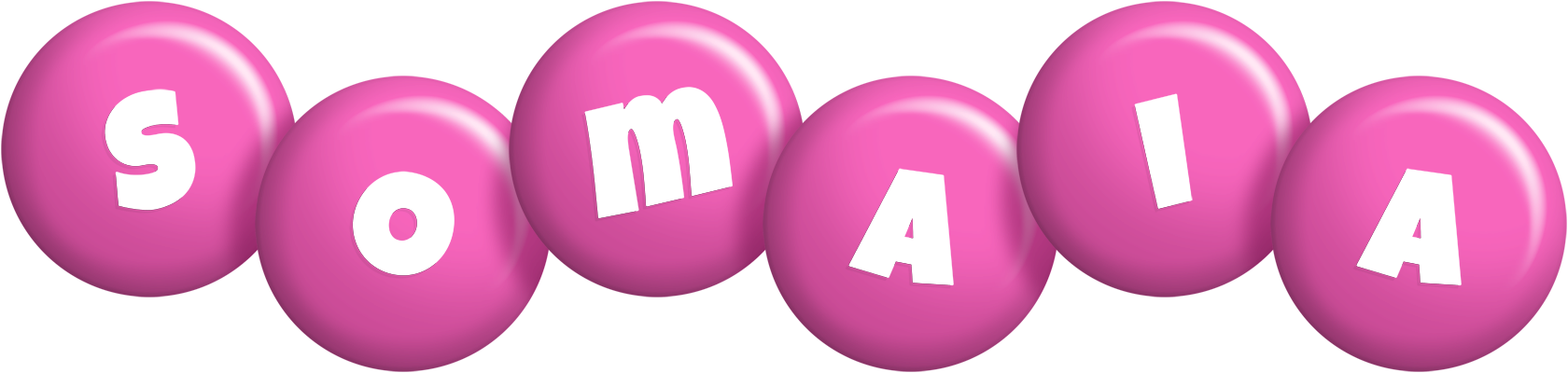 Somaia candy-pink logo