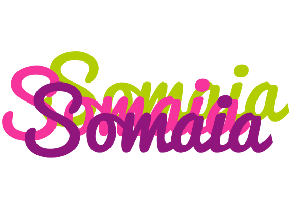 Somaia flowers logo