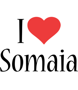 Somaia i-love logo