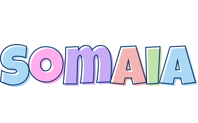 Somaia pastel logo