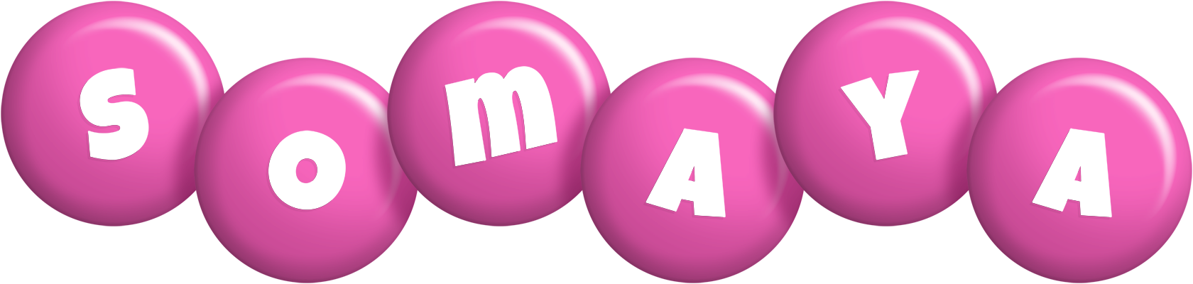 Somaya candy-pink logo