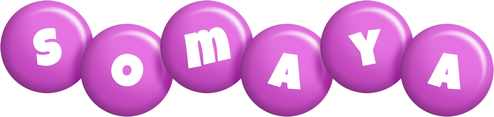Somaya candy-purple logo