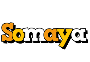 Somaya cartoon logo