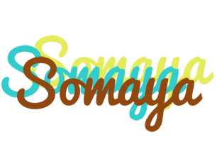 Somaya cupcake logo