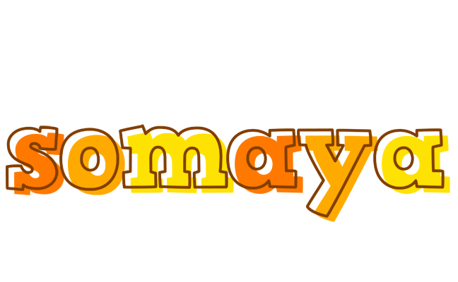 Somaya desert logo