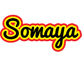 Somaya flaming logo