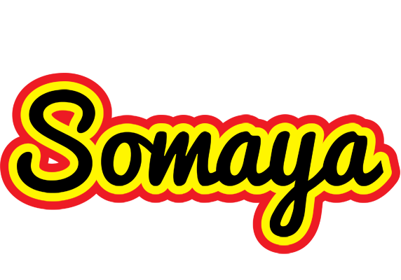 Somaya flaming logo