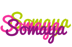 Somaya flowers logo