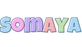 Somaya pastel logo