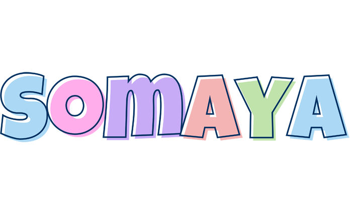 Somaya pastel logo