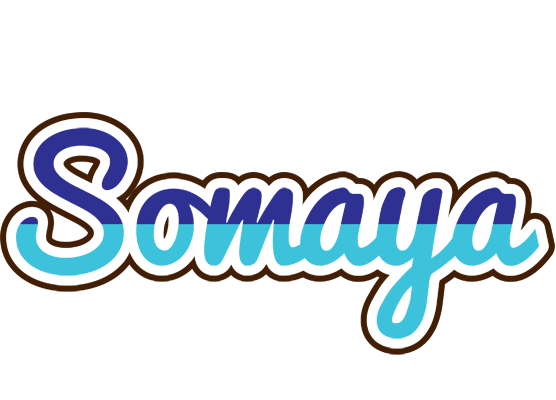 Somaya raining logo
