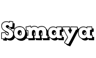 Somaya snowing logo