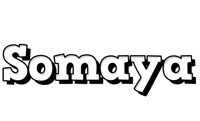 Somaya snowing logo