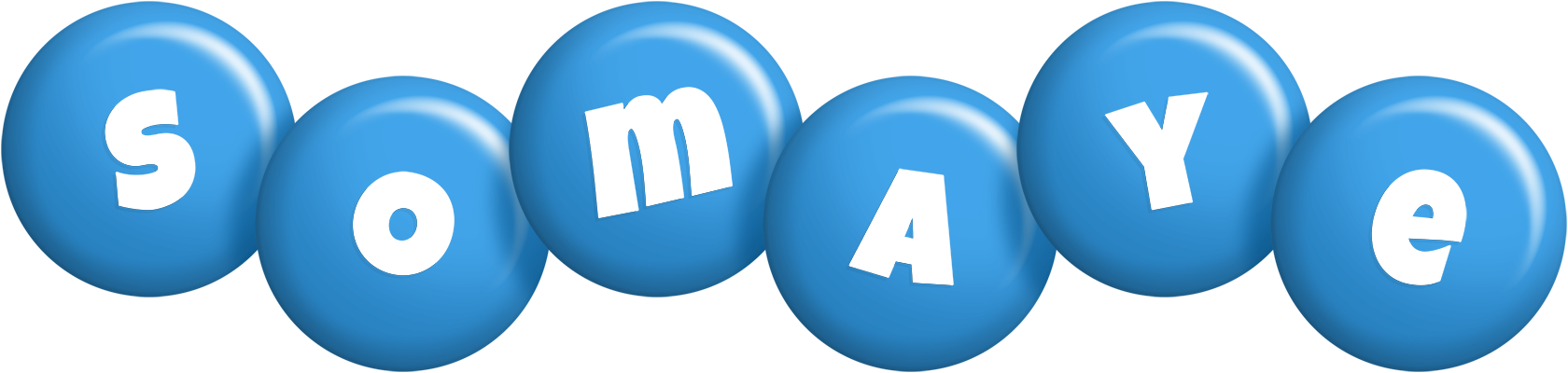 Somaye candy-blue logo