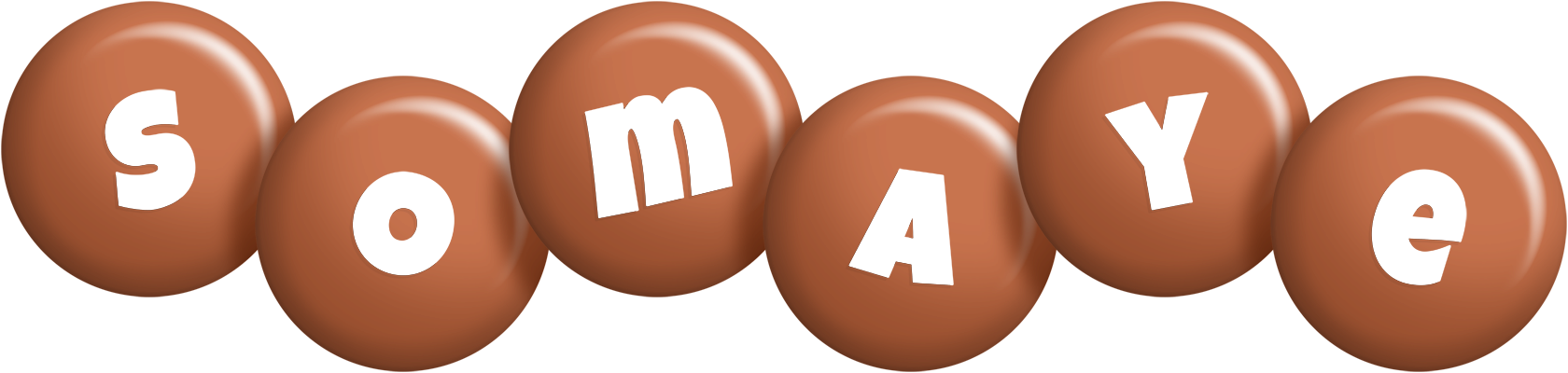 Somaye candy-brown logo