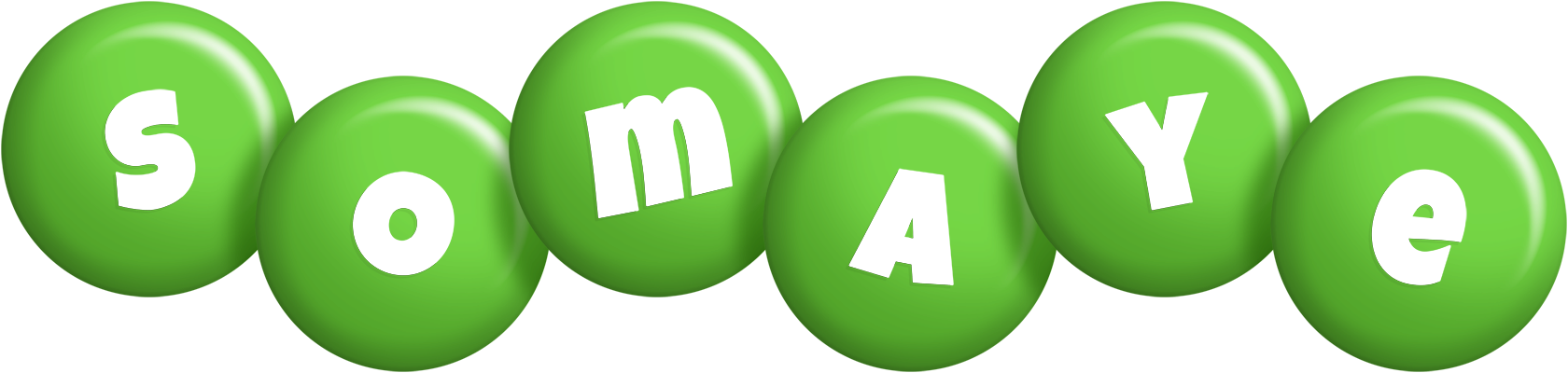 Somaye candy-green logo