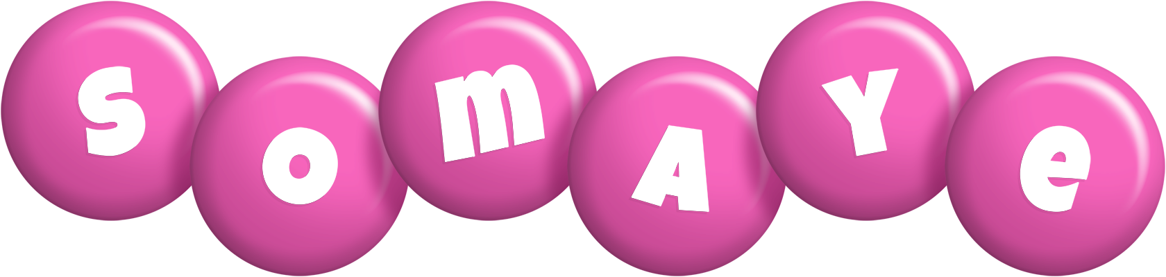 Somaye candy-pink logo