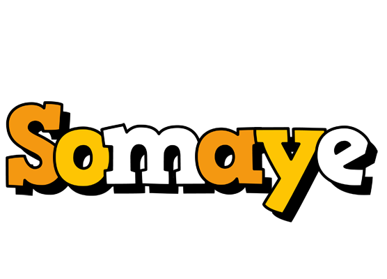 Somaye cartoon logo