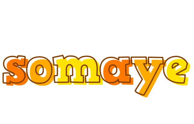 Somaye desert logo