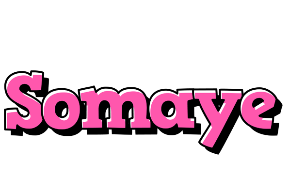 Somaye girlish logo