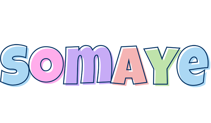 Somaye pastel logo