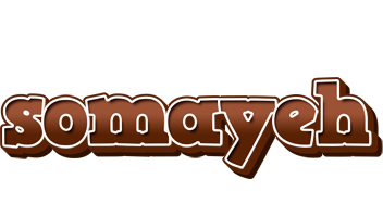 Somayeh brownie logo