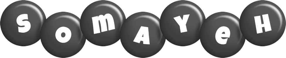 Somayeh candy-black logo