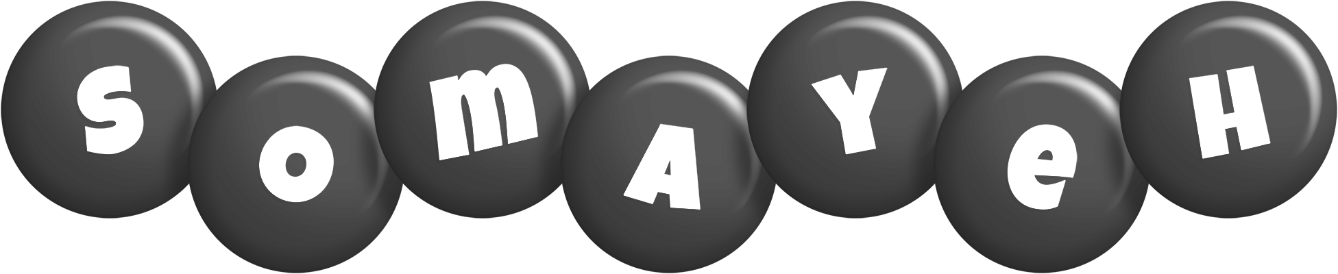 Somayeh candy-black logo