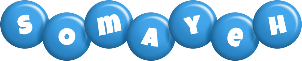 Somayeh candy-blue logo