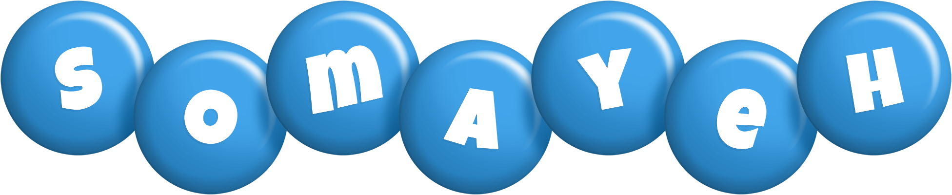 Somayeh candy-blue logo