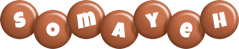 Somayeh candy-brown logo
