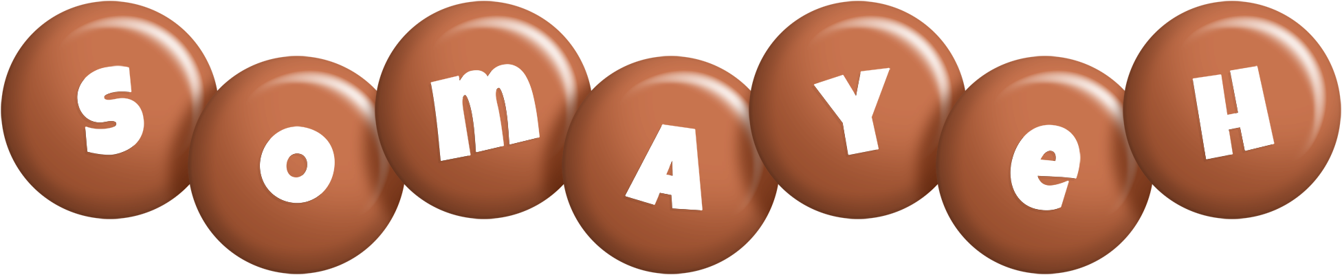 Somayeh candy-brown logo