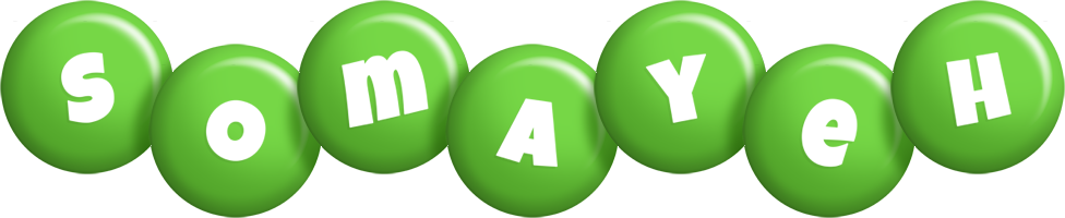 Somayeh candy-green logo