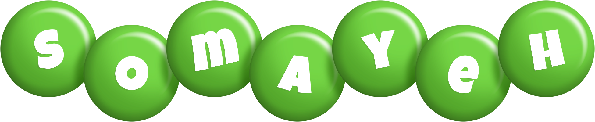 Somayeh candy-green logo