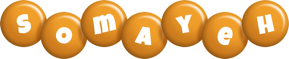 Somayeh candy-orange logo