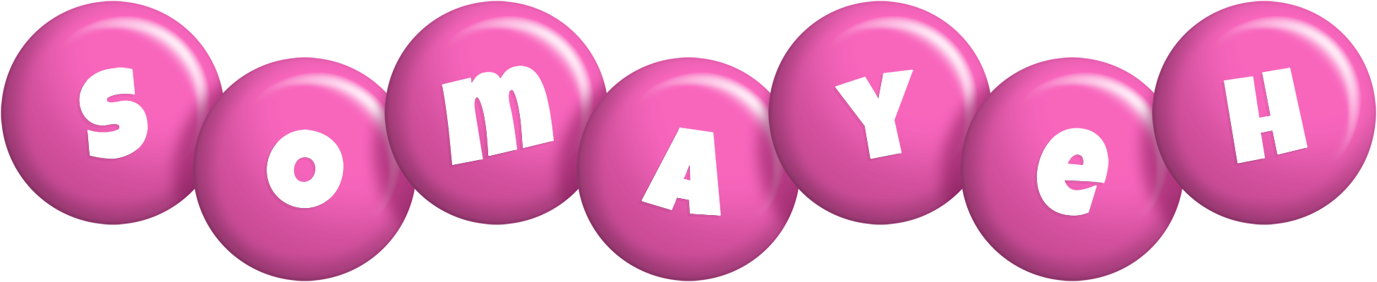 Somayeh candy-pink logo