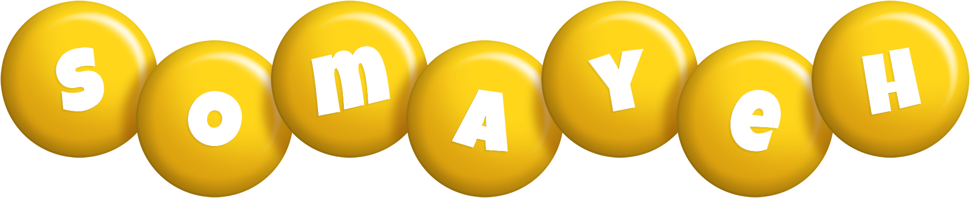 Somayeh candy-yellow logo