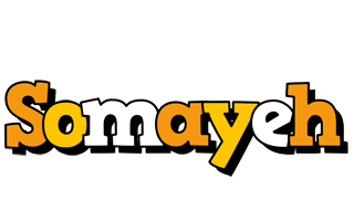 Somayeh cartoon logo