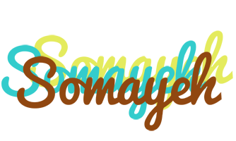 Somayeh cupcake logo