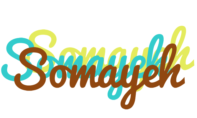 Somayeh cupcake logo