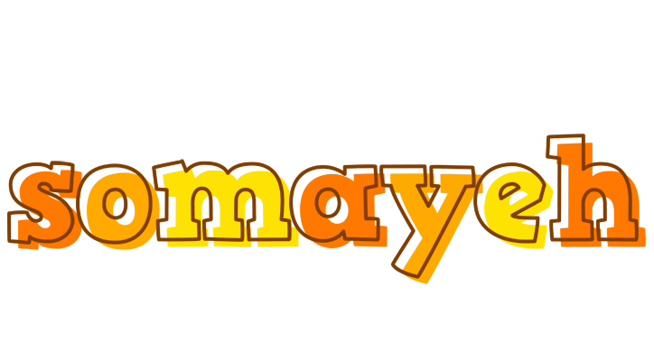 Somayeh desert logo