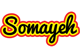 Somayeh flaming logo