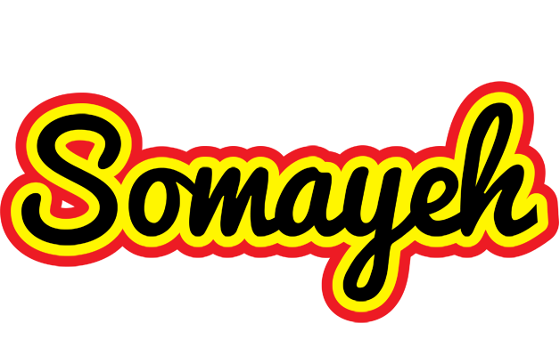 Somayeh flaming logo