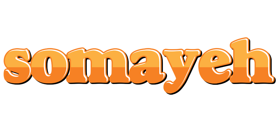 Somayeh orange logo