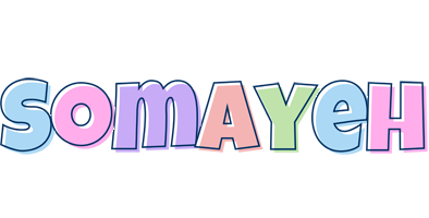 Somayeh pastel logo